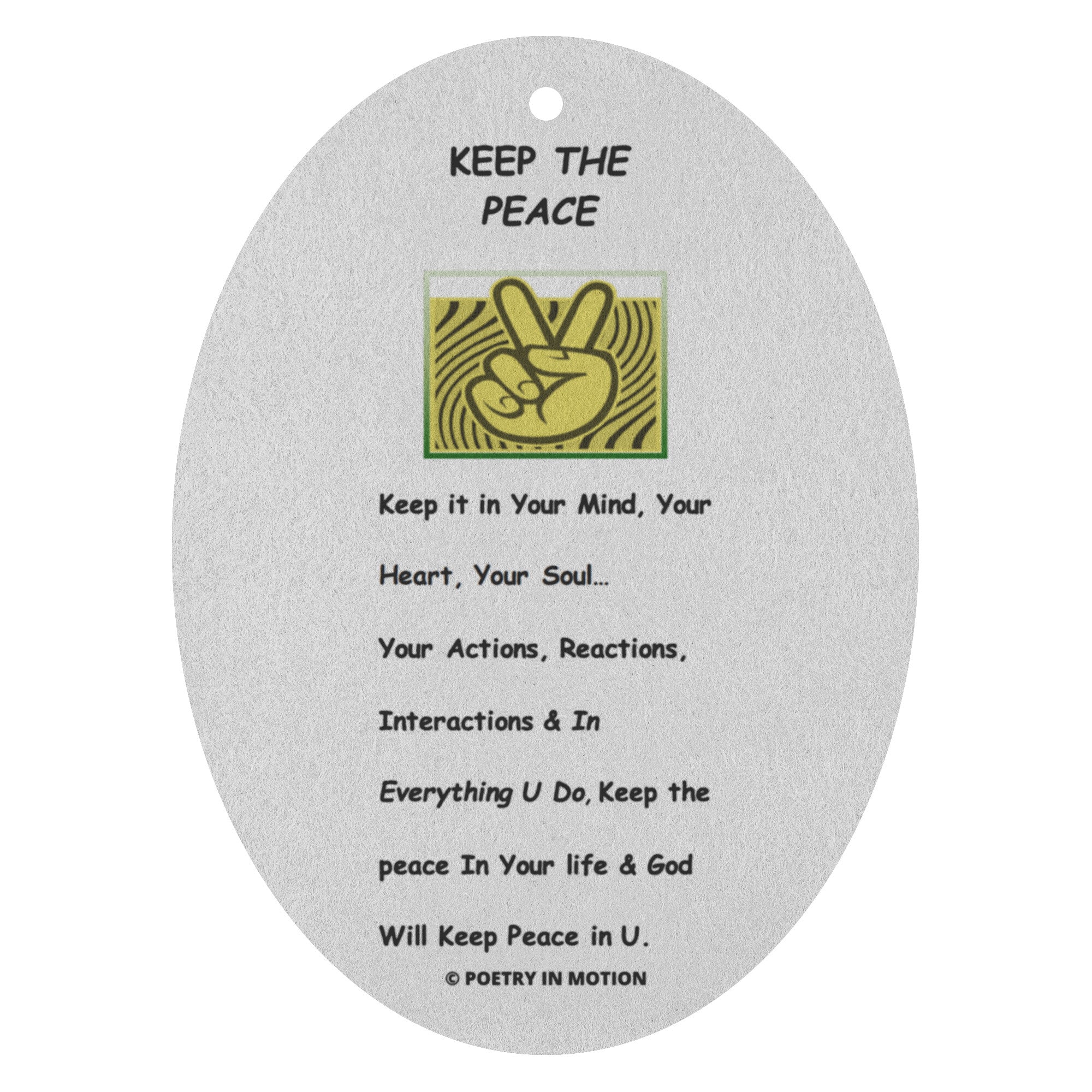 Keep The Peace - 3pk