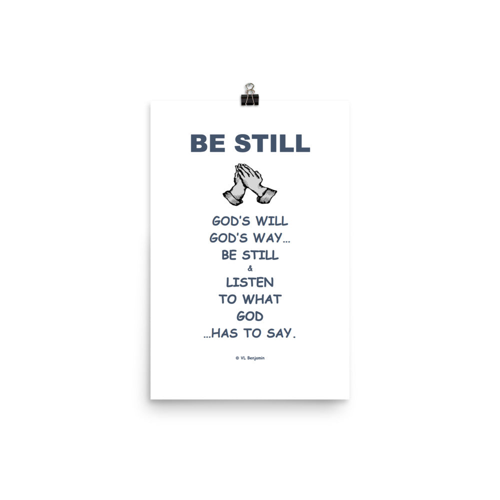 Be Still