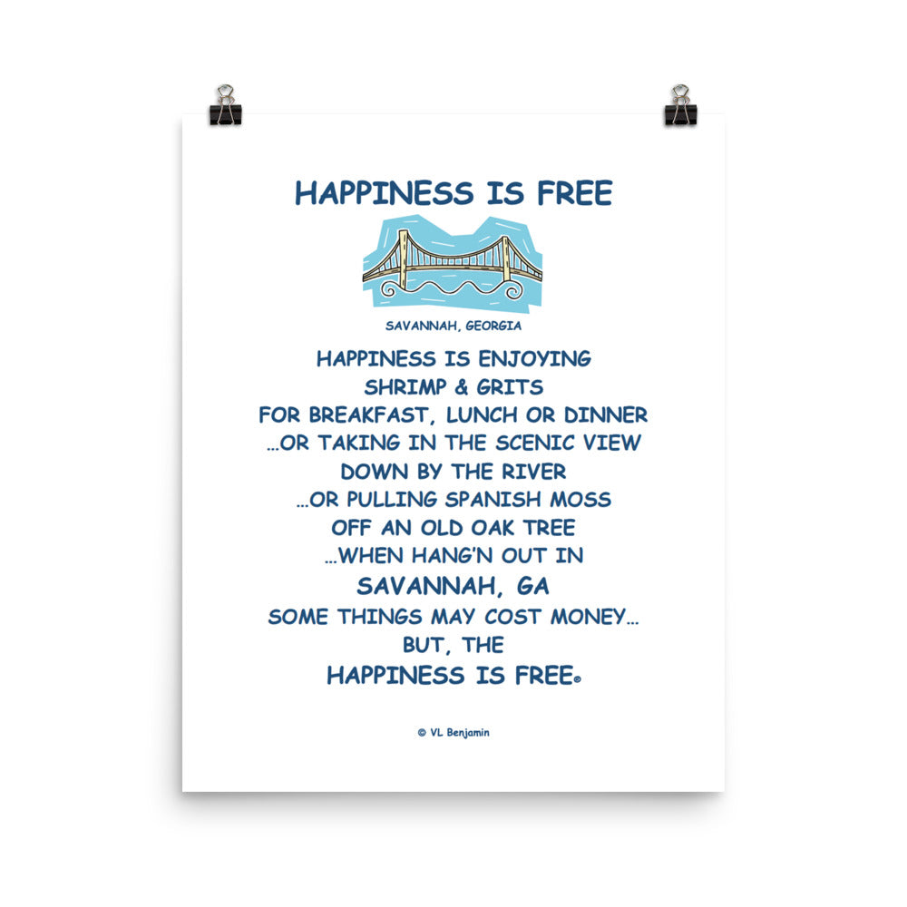 Happiness is Free Savannah