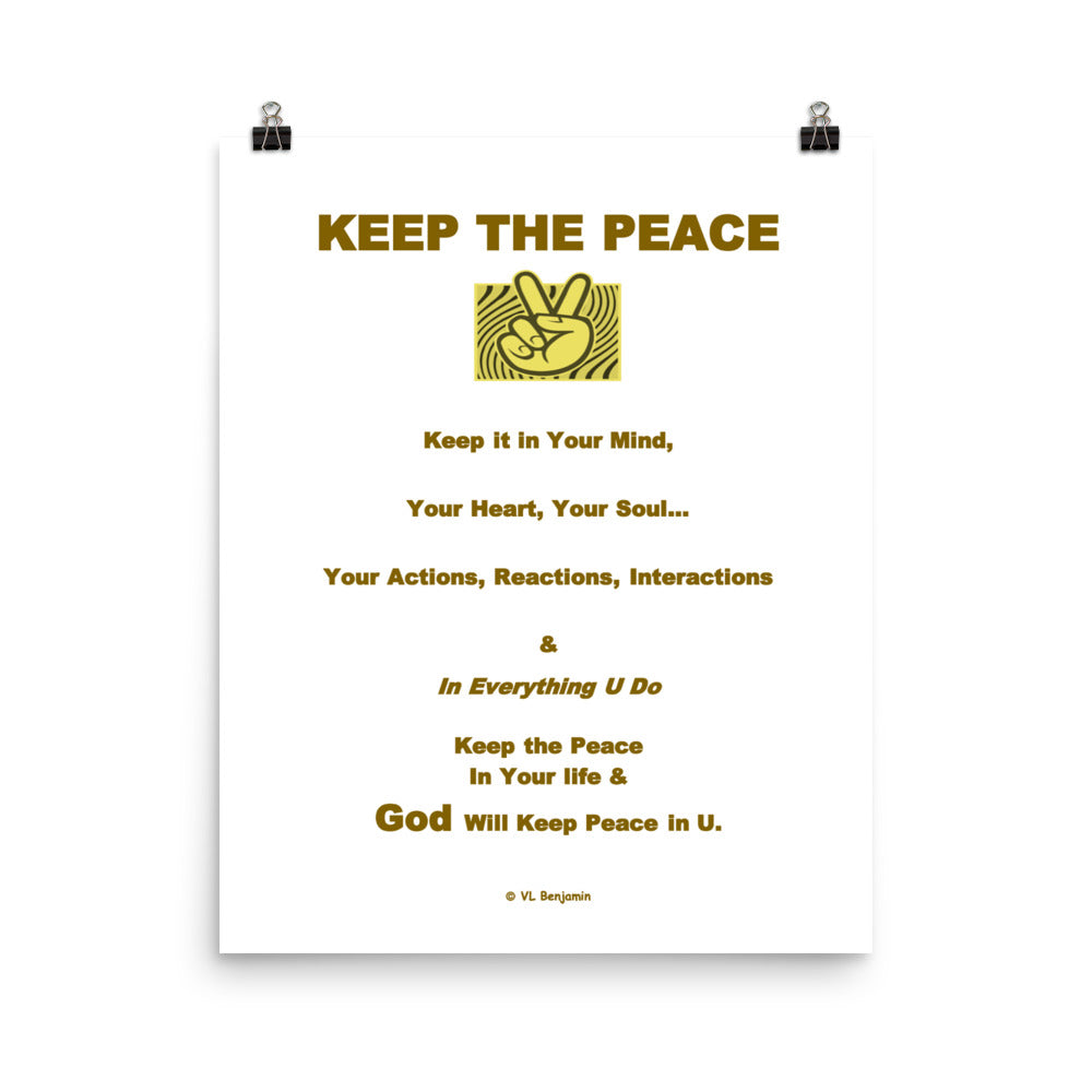 Keep The Peace