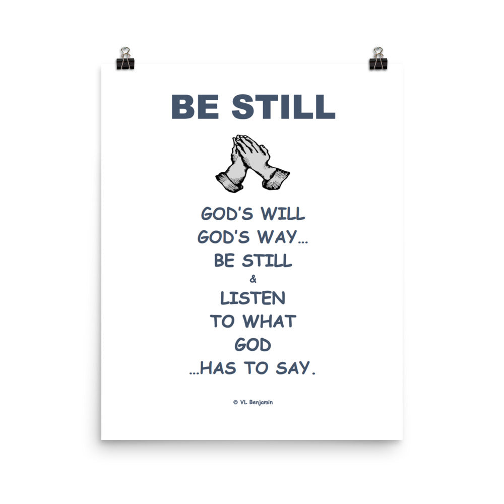 Be Still