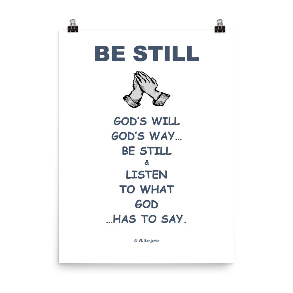 Be Still