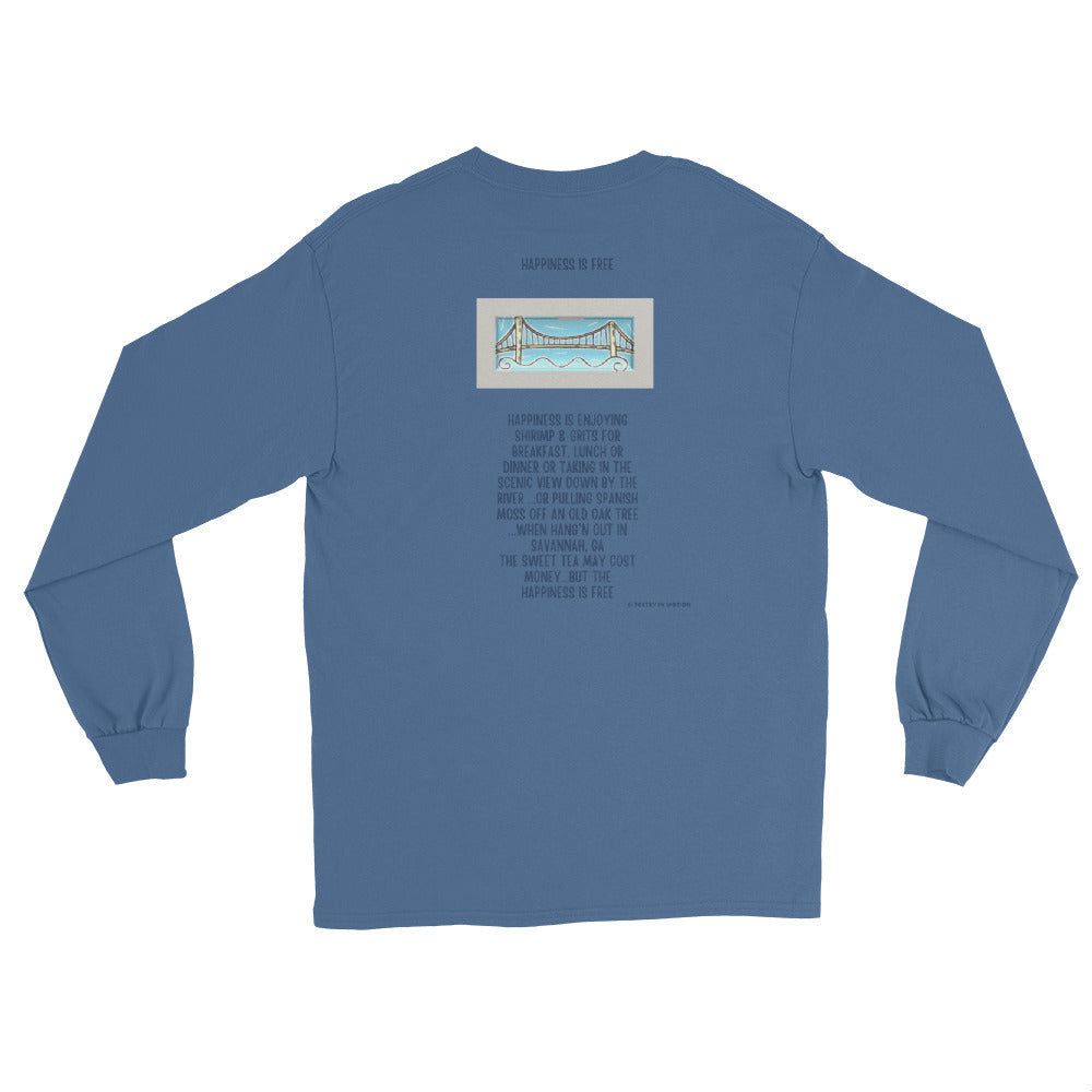 Happiness Is Free (Savannah) - Long Sleeve T