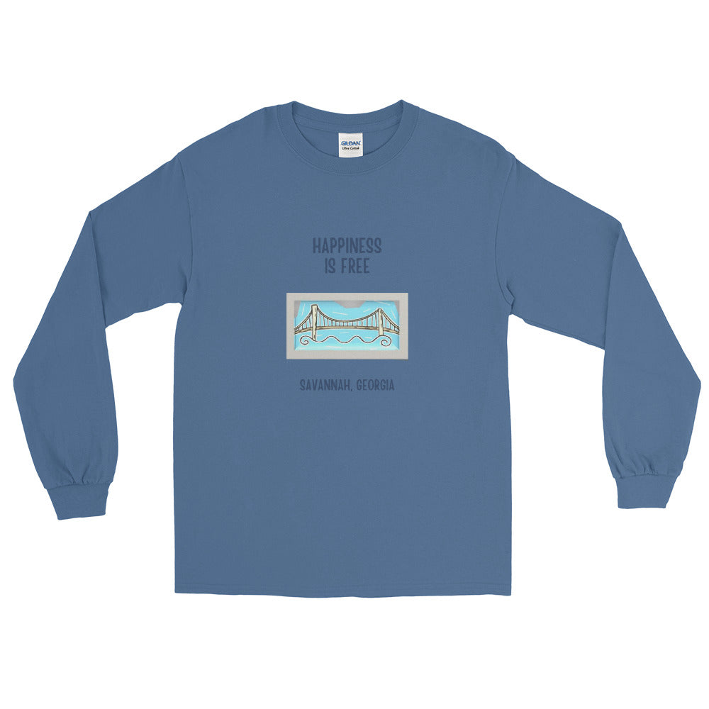 Happiness Is Free (Savannah) - Long Sleeve T