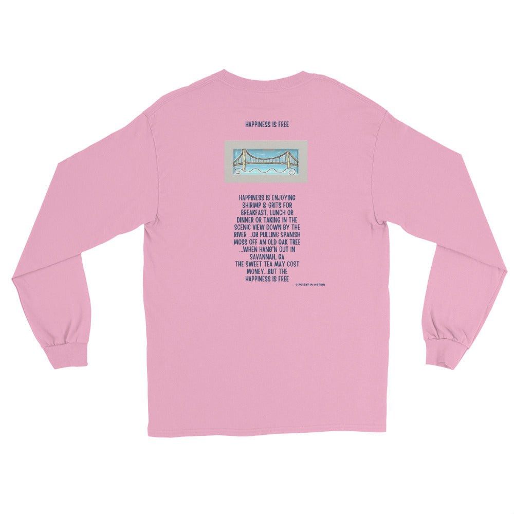 Happiness Is Free (Savannah) - Long Sleeve T