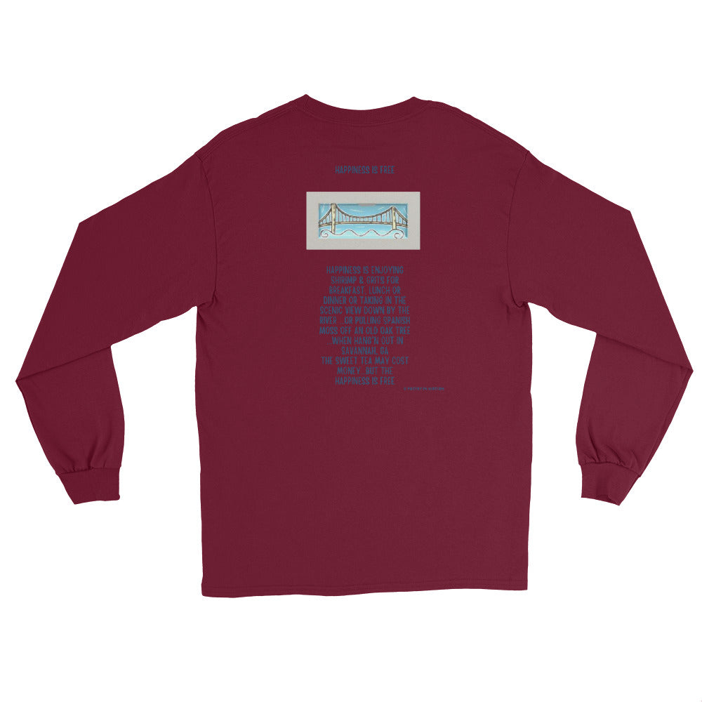 Happiness Is Free (Savannah) - Long Sleeve T