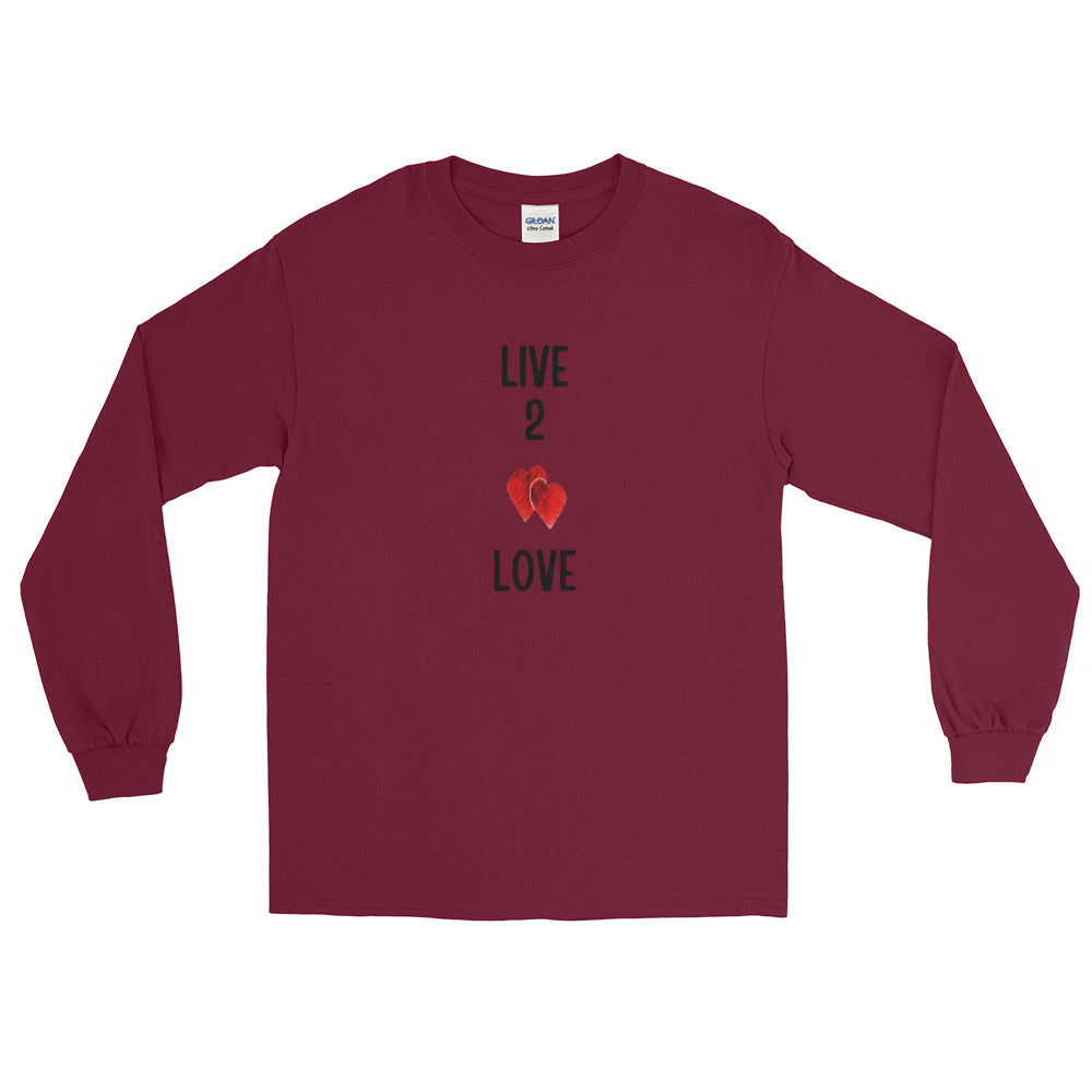 LIVE 2 LOVE -  Long Sleeve T