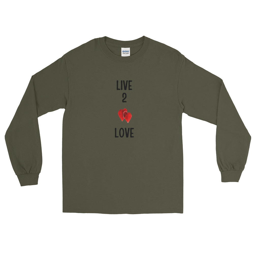LIVE 2 LOVE -  Long Sleeve T