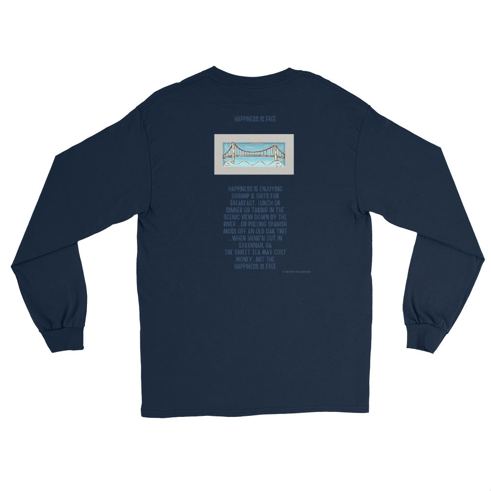 Happiness Is Free (Savannah) - Long Sleeve T