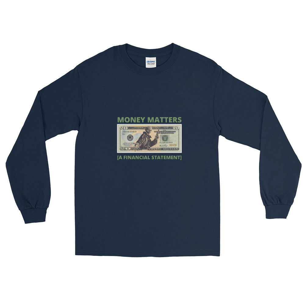 Money Matters (Tubman Twenty) -  Long Sleeve T