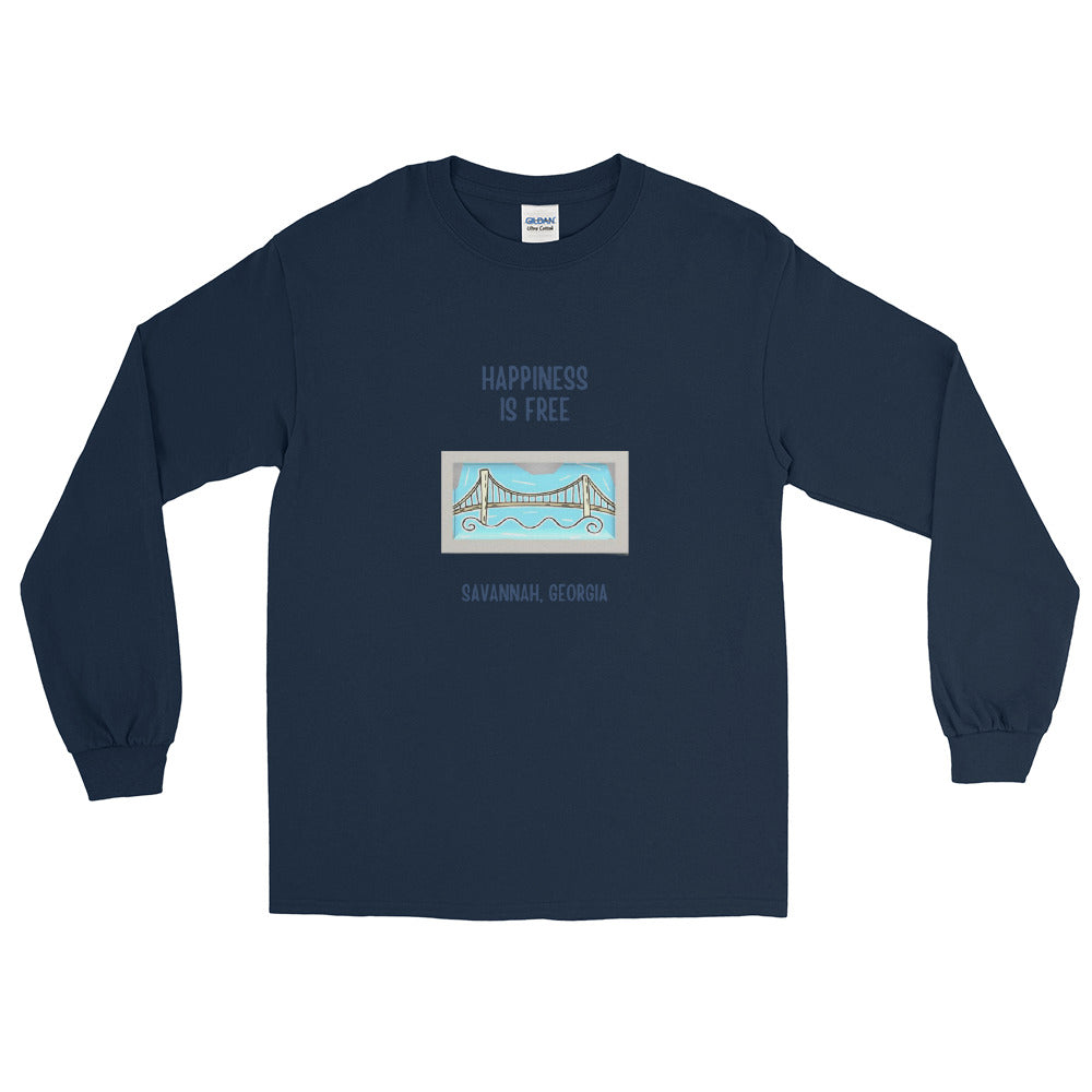 Happiness Is Free (Savannah) - Long Sleeve T