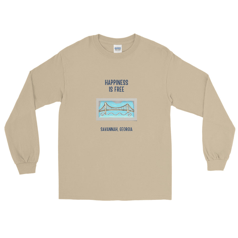 Happiness Is Free (Savannah) - Long Sleeve T