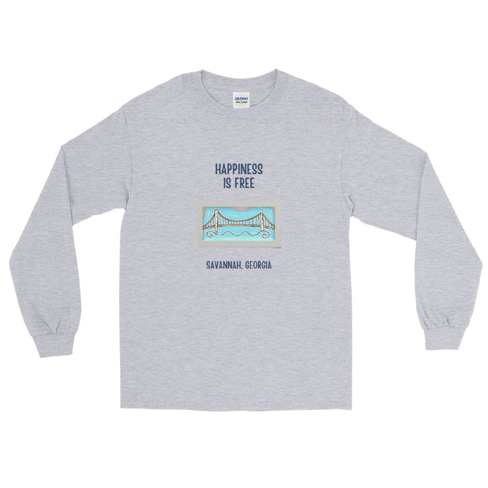 Happiness Is Free (Savannah) - Long Sleeve T