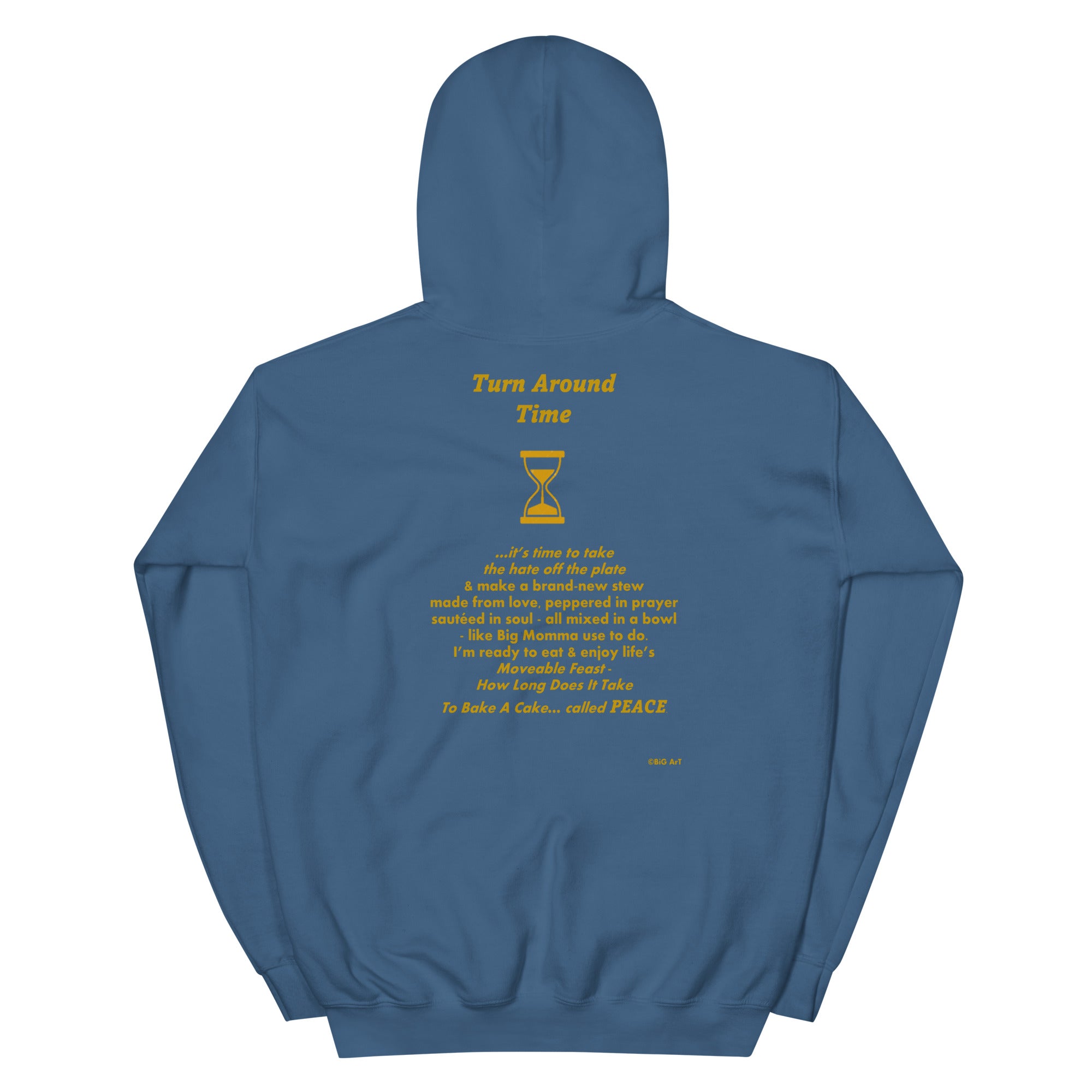 TURN AROUND TIME  Unisex Hoodie