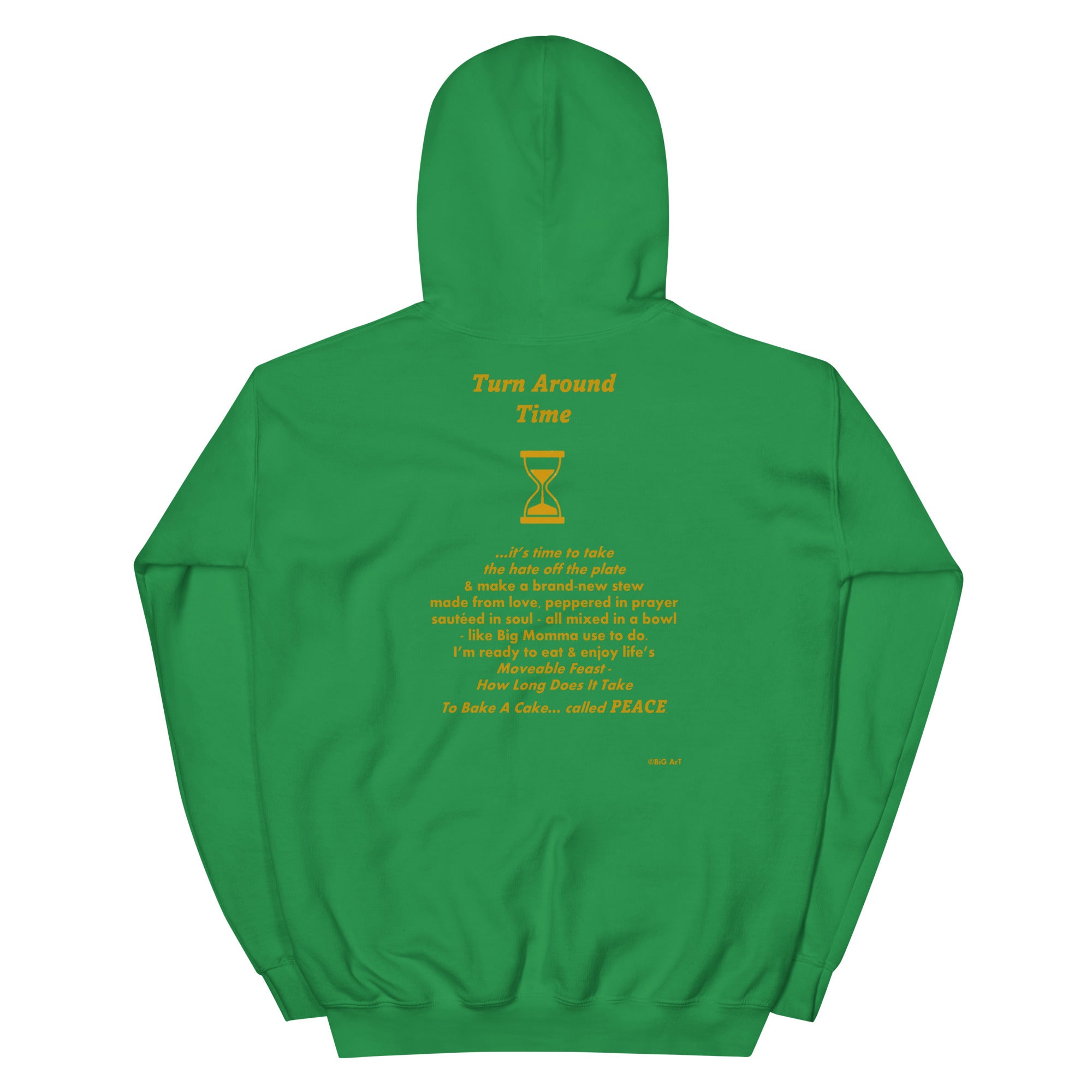 TURN AROUND TIME  Unisex Hoodie