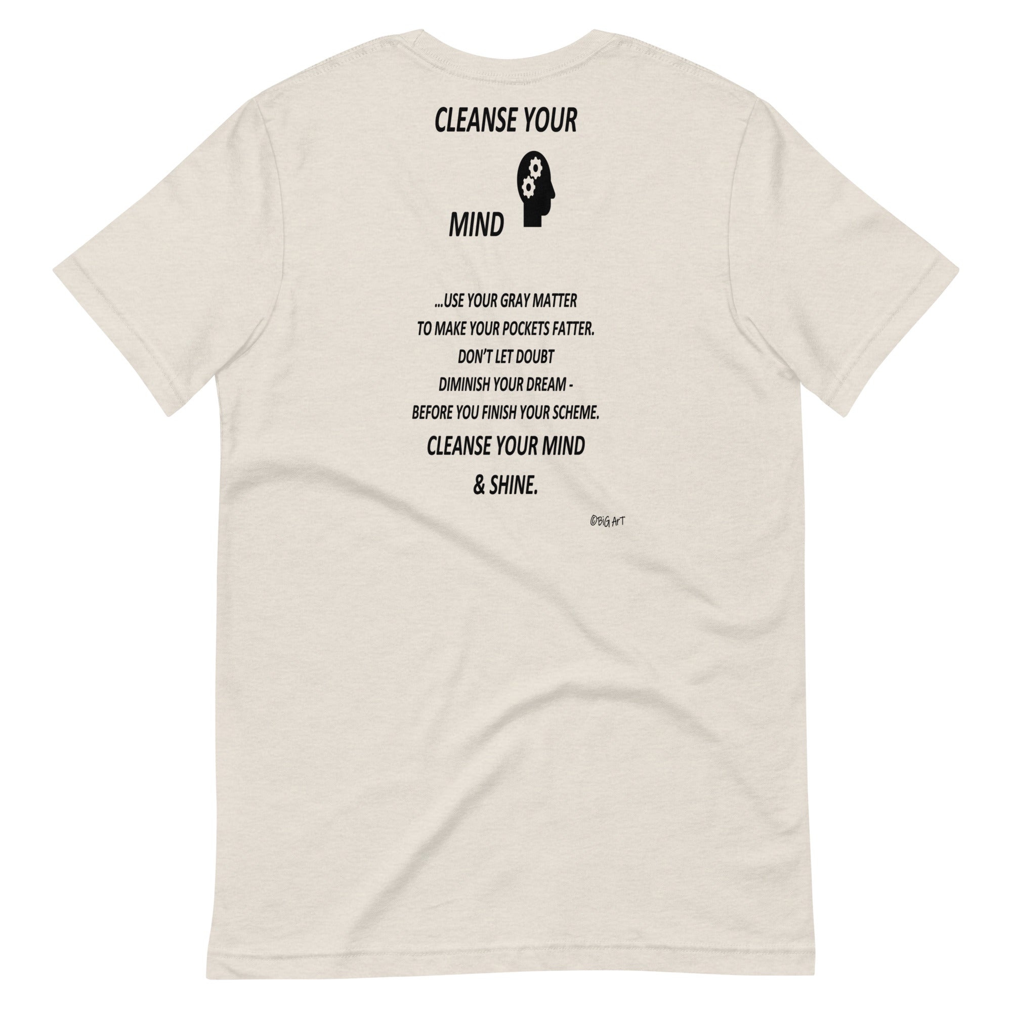CLEANSE YOUR MIND  -Unisex t-shirt
