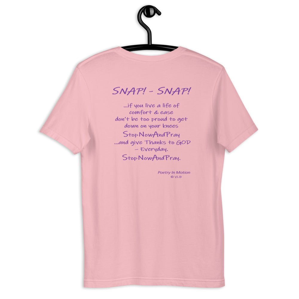 SNAP! SNAP! -Short-Sleeve T-Shirt