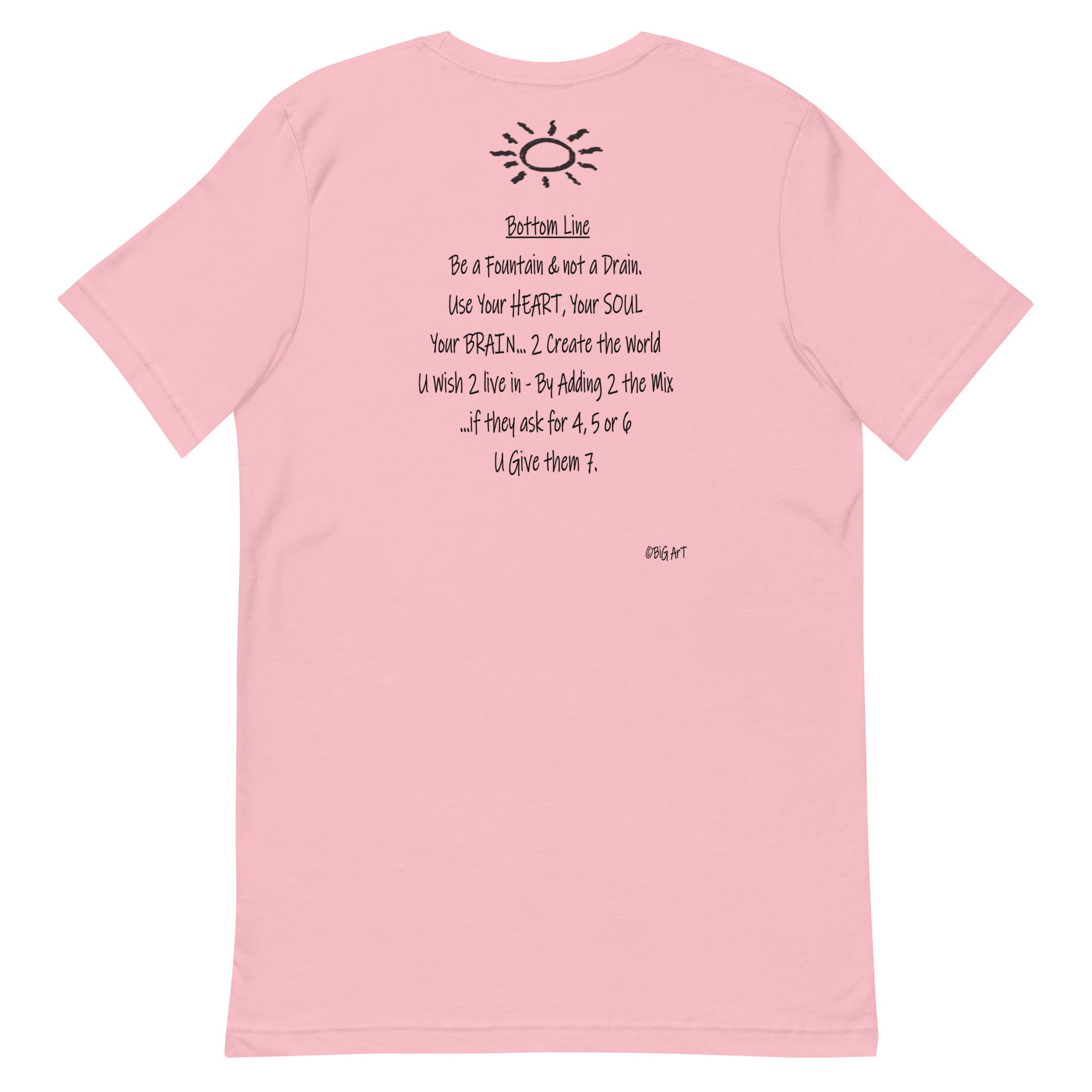 THE HUMANITARIAN'S CREED   Unisex t-shirt