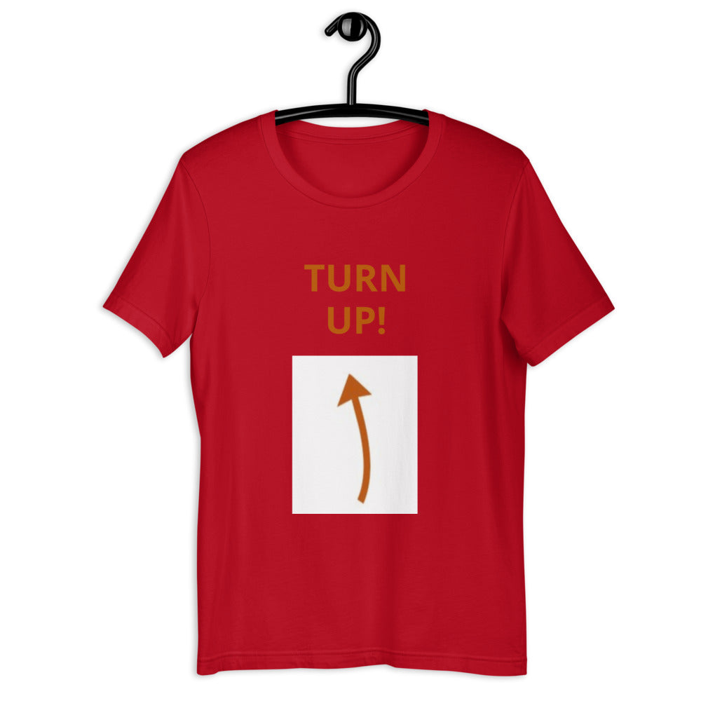 TURNUP! - Short-sleeve unisex t-shirt