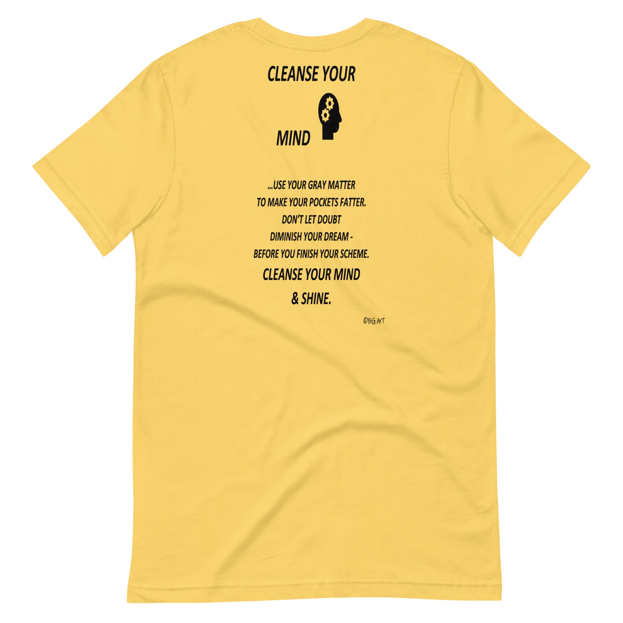 CLEANSE YOUR MIND  -Unisex t-shirt